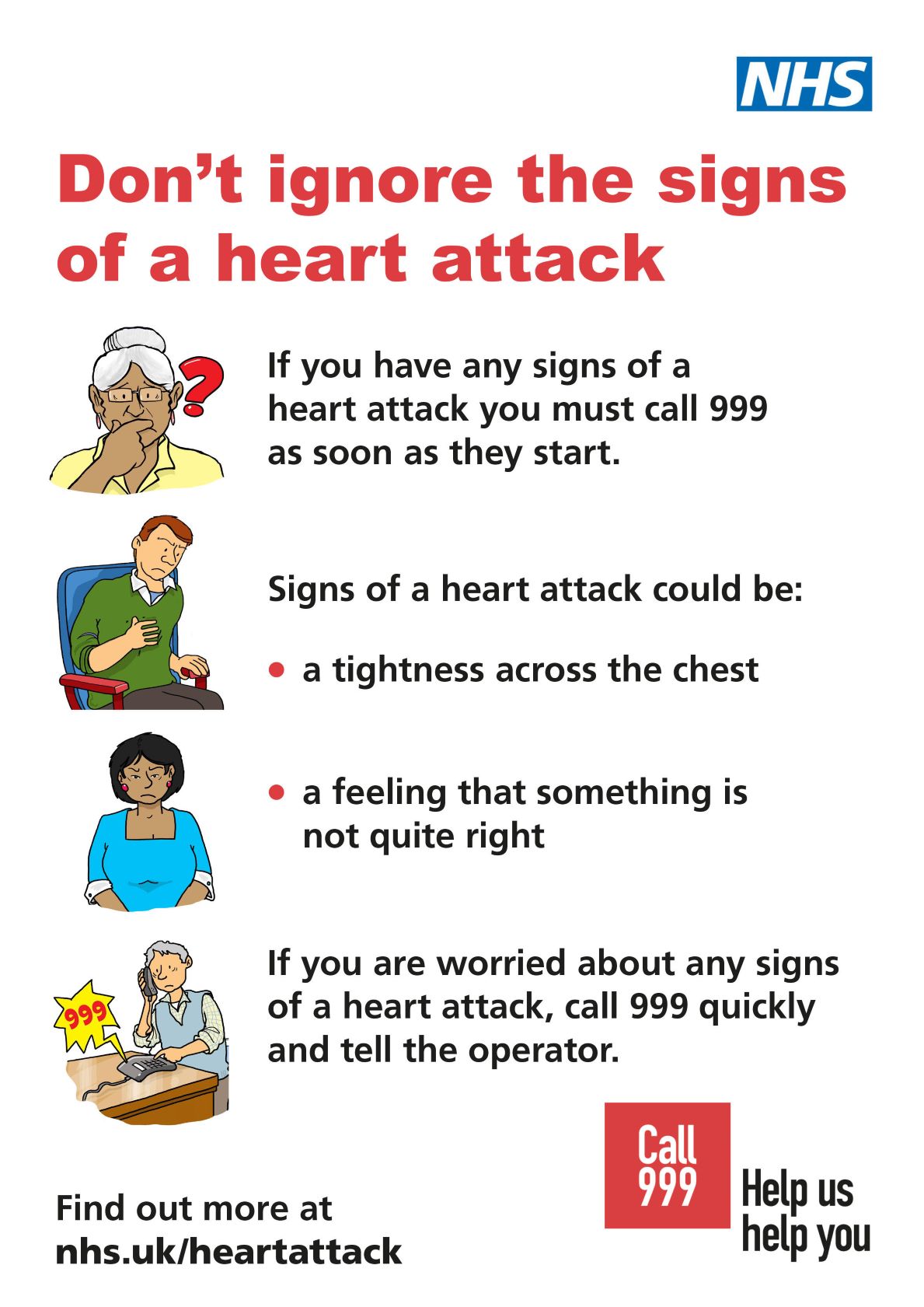 HeartAttack EasyRead Poster SocialVersion 